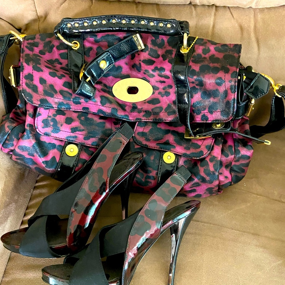 Matching heels & purse. Can be sold separately